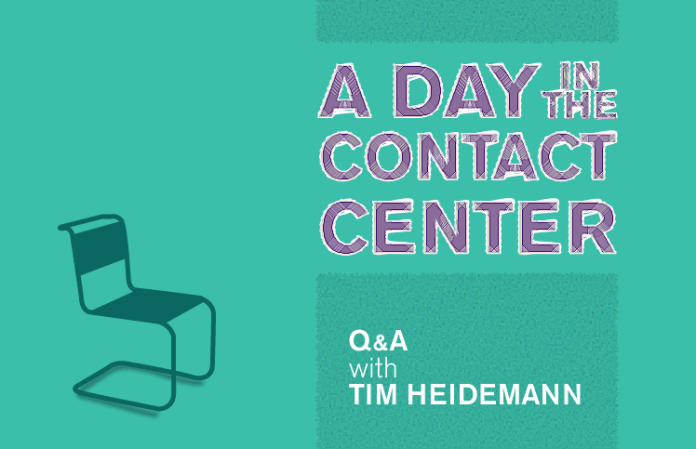 A Day in the Contact Center with Tim Heidemann