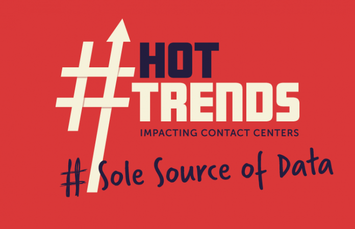 Contact Center Trends - A Sole Source of Data