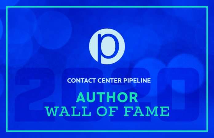 Contact Center Pipeline Author Wall of Fame